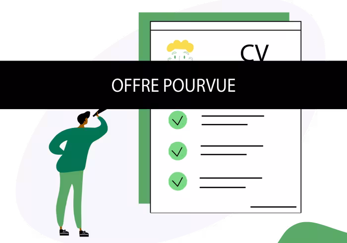 Offre d'emploi pourvue